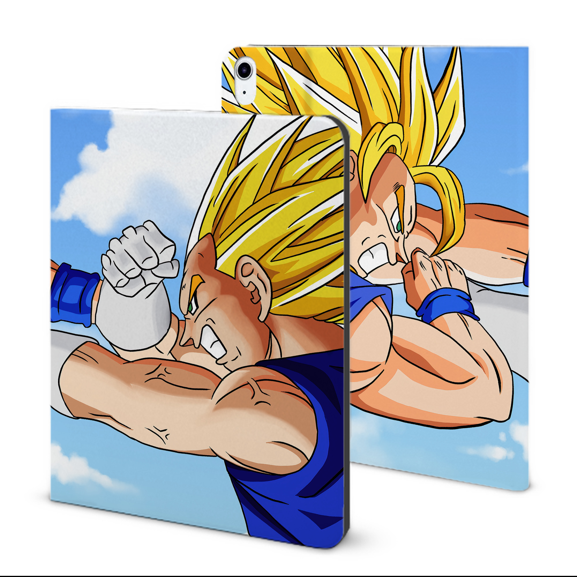 （画像用） ドラゴンボール DRAGON BALL IPad ケース ブック型 PUレザー TPU 耐衝撃 軽量 薄型 ペン収納なし 全面保護 IPad 各モデル対応